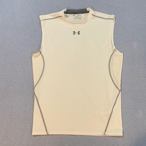 Men's Under Armour headgear compression tank
